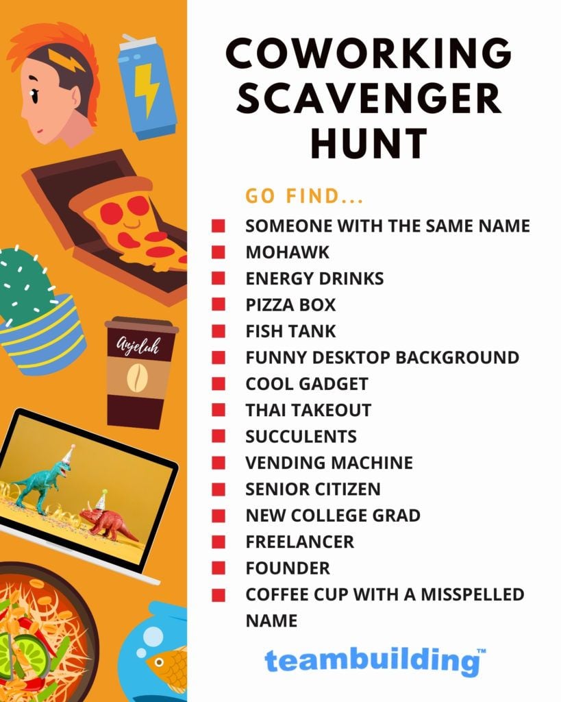 Coworking Scavenger Hunt Template