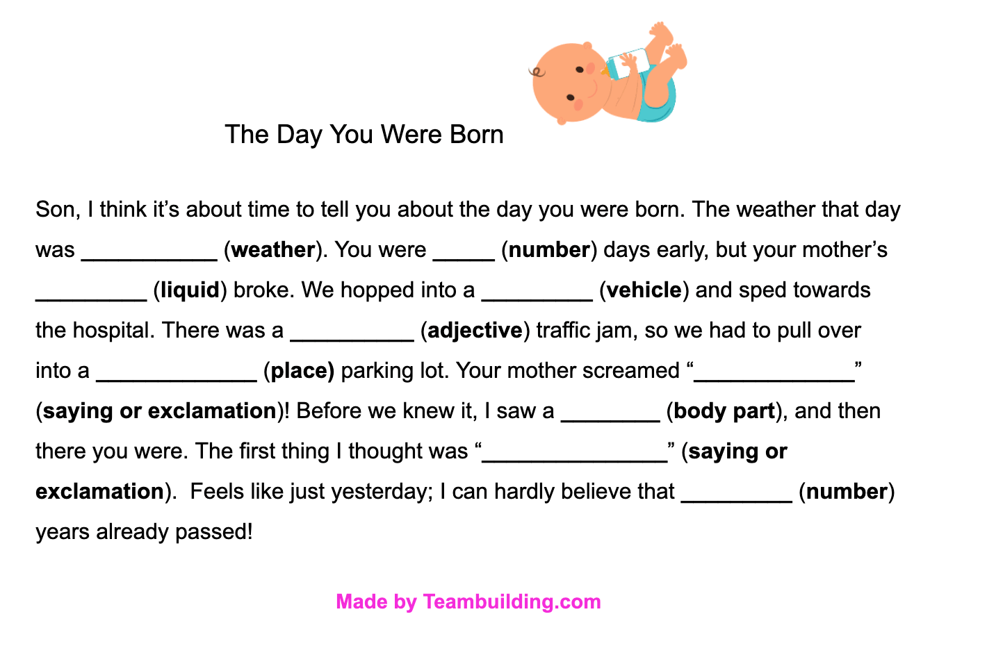 madlibs template 3